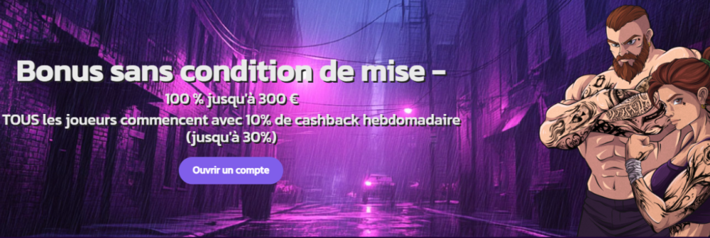 bonus sans wager brutal casino